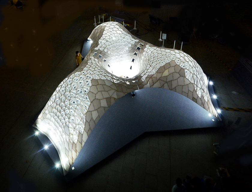 Самая большая в мире изготовленная с помощью 3D-печати архитектурная структура VULCAN