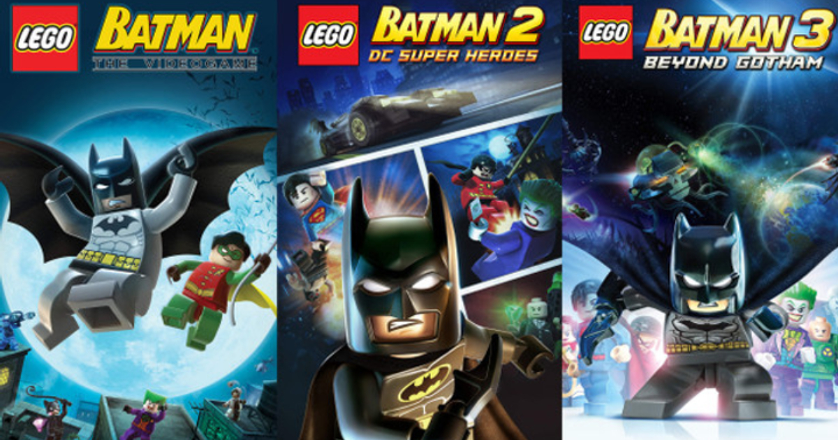 The LEGO Batman Trilogy set with three games that are best played in co-op costs $5 on Steam until 22 September