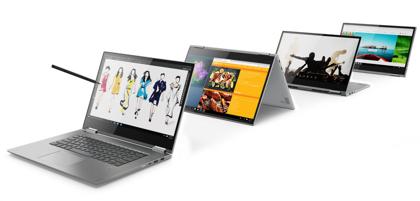 MWC 2018: Lenovo Yoga 730 and Yoga 530 laptop turntables
