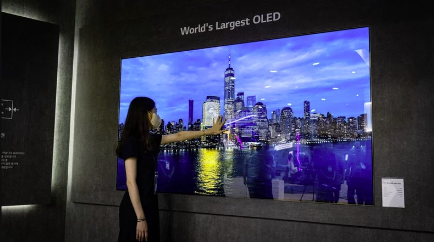 LG unveils huge 97-Inch OLED screen that delivers 5.1 sound without speakers
