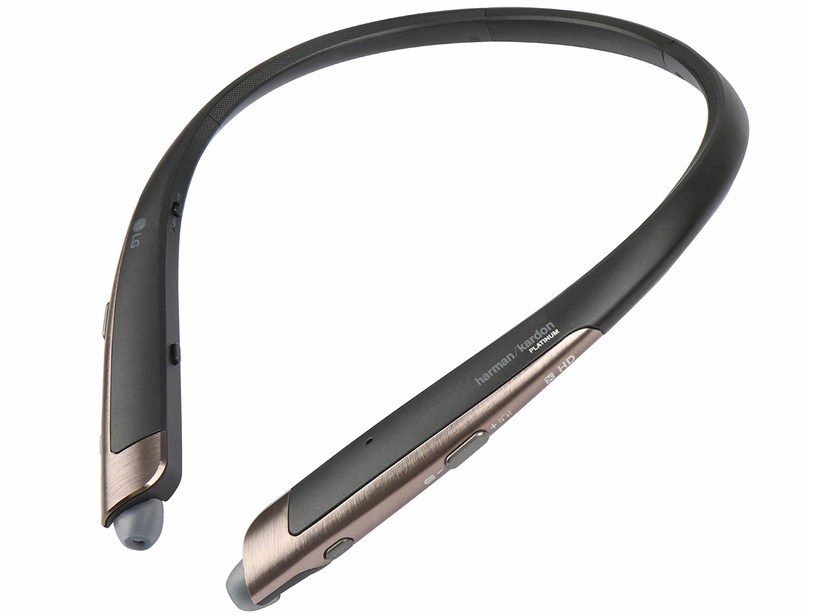 Bluetooth-гарнитура LG TONE Platinum с арматурными излучателями и aptX