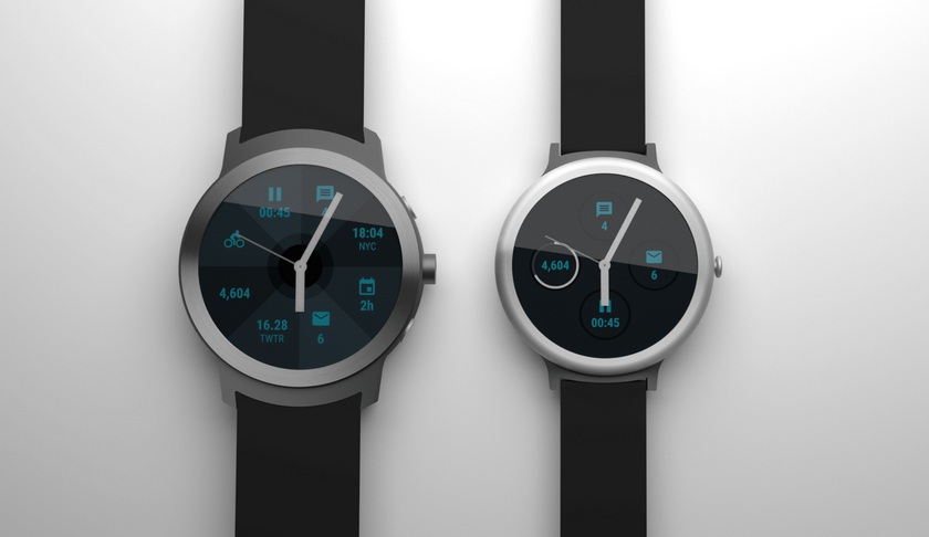 Новые смарт-часы Google и LG: флагман и компактный стиляга