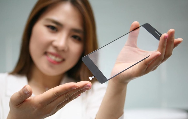 LG создала «невидимый» сканер отпечатков пальцев
