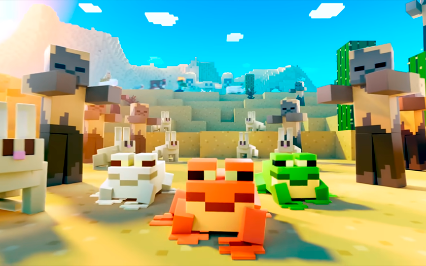 To the incendiary music, frogs hurry to the broadcast: Minecraft Live 2022 trailer announced, the event will take place on October 15