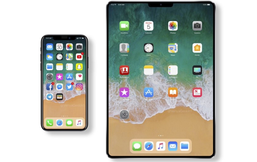 Слух: Apple представит iPad Pro с дизайном iPhone X в июне