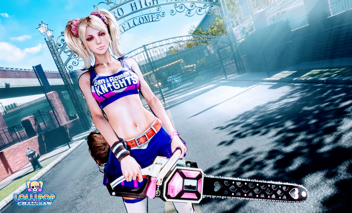 LOLLIPOP CHAINSAW Inspired Chainsaw Prop 