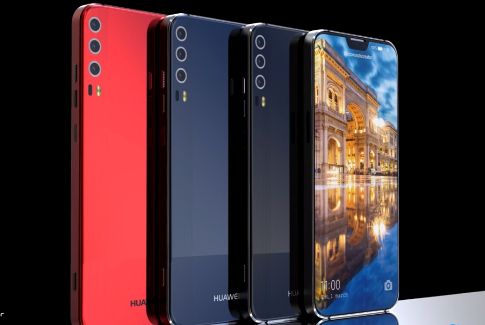 New images of Huawei P20 (P11) with three cameras