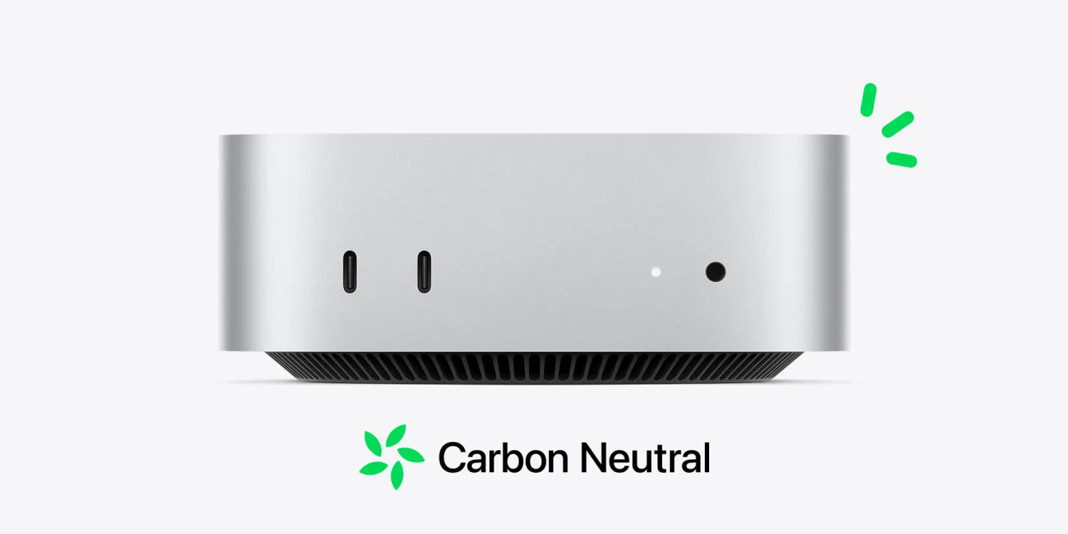 M4 Mac mini: Apple's first carbon-neutral computer