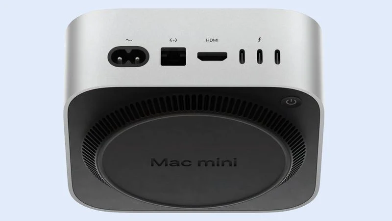 Apple hat den Einschaltknopf im M4 Mac mini verlegt: Er befindet sich jetzt unten am Gehäuse