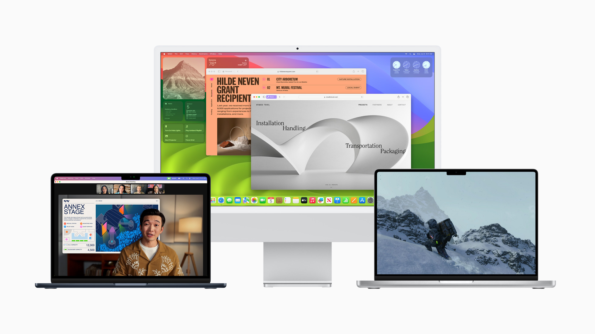 macOS Sonoma: förbättrade widgetar, spelläge och nya funktioner för videokonferenser