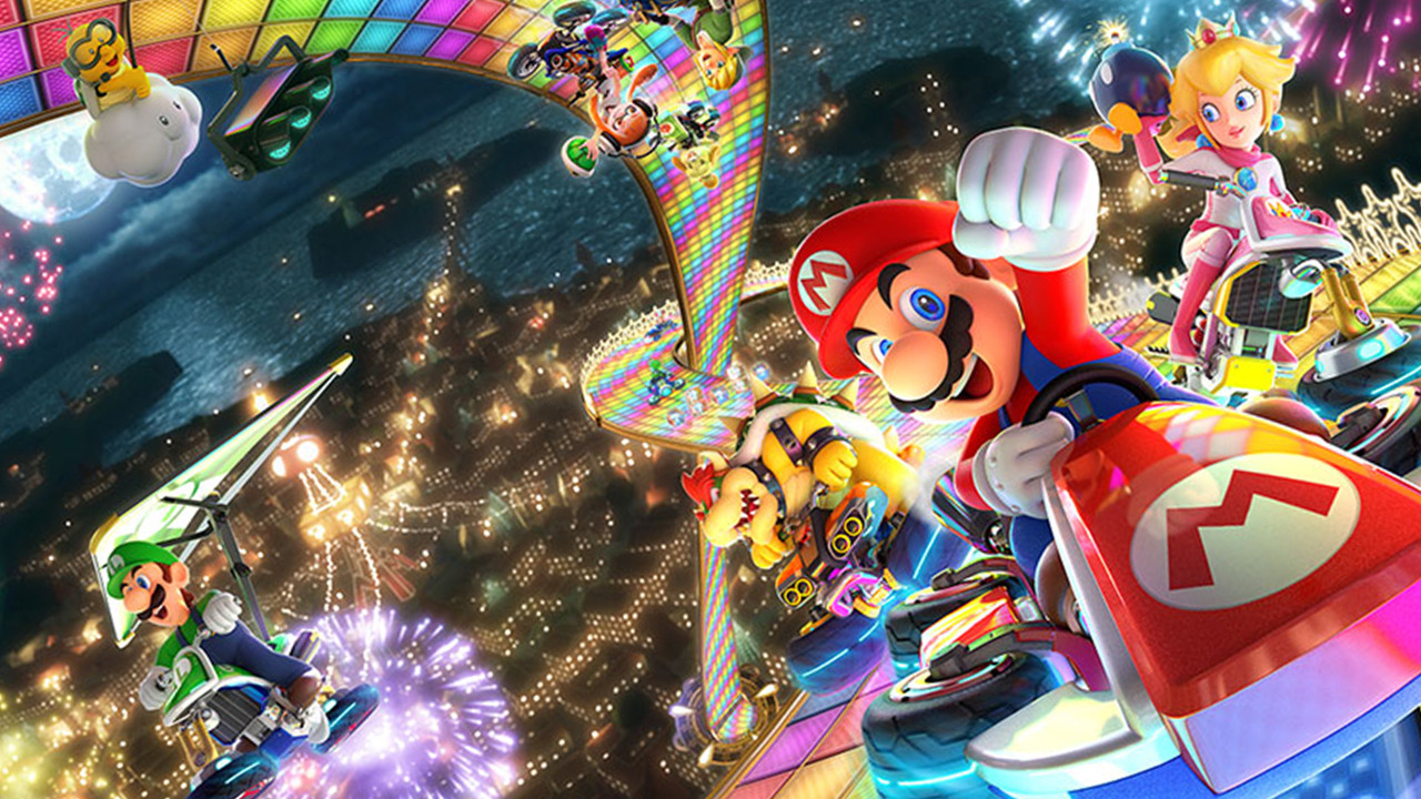 Nintendo shows a brief overview of the new track in Mario Kart 8 Deluxe