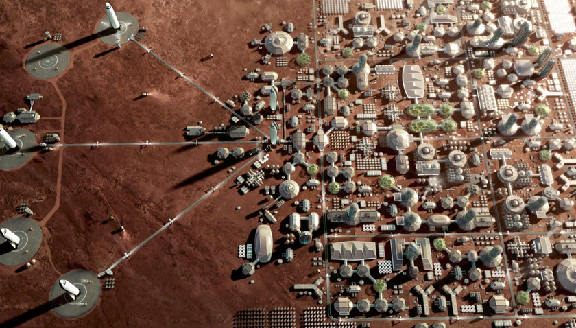 Илон Маск планирует начать колонизацию Марса в 2022 году