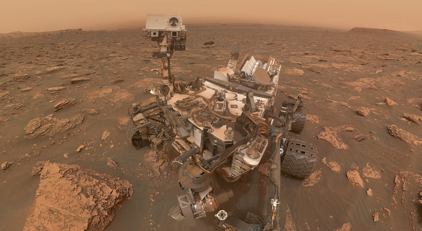 Робот Curiosity обнаружил на Марсе вероятные следы жизни