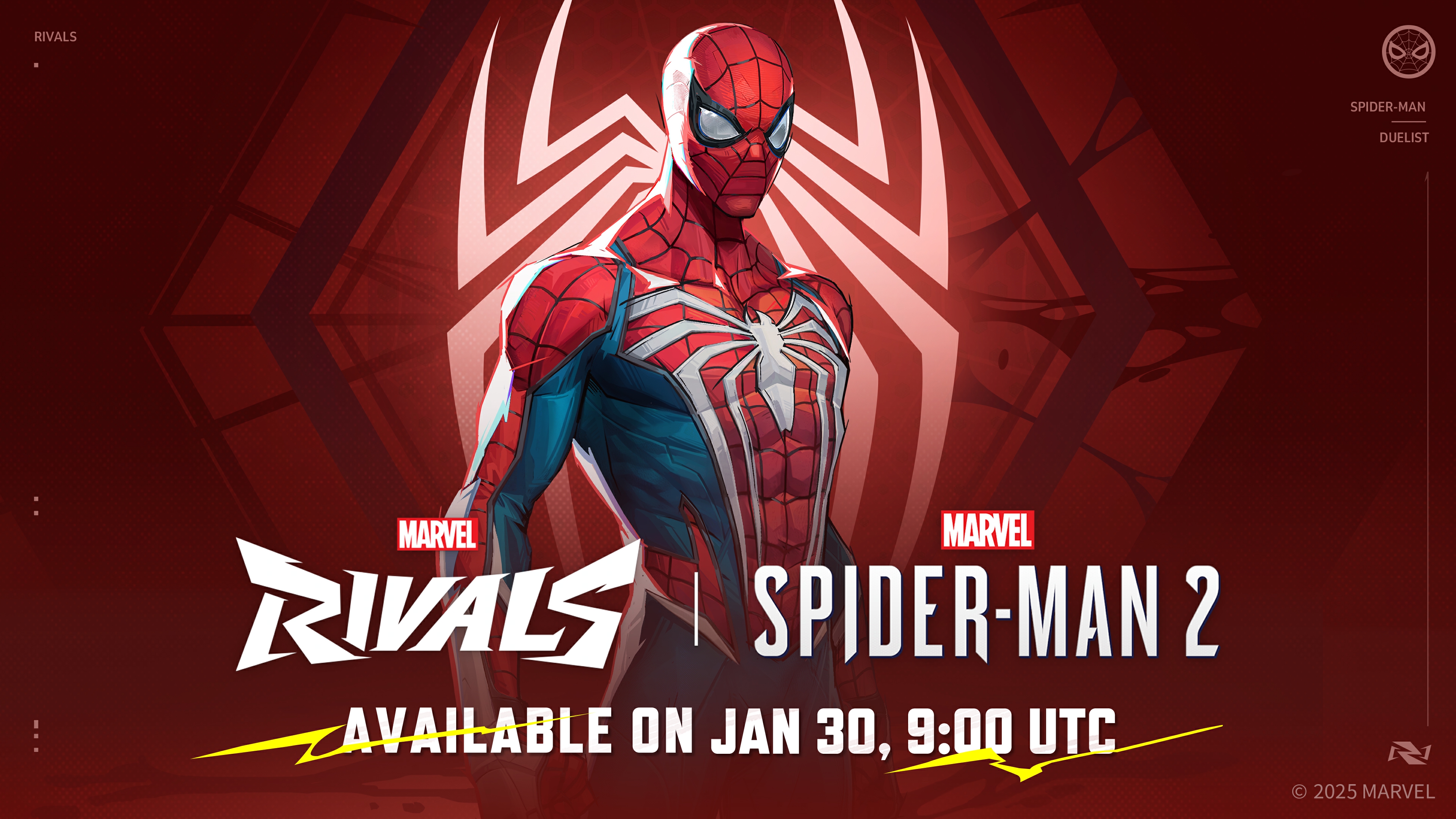 В Marvel Rivals 30-го января появится Advanced Suit 2.0 - костюм "дружелюбного соседа" из Marvel's Spider-Man 2 от Insomniac Games