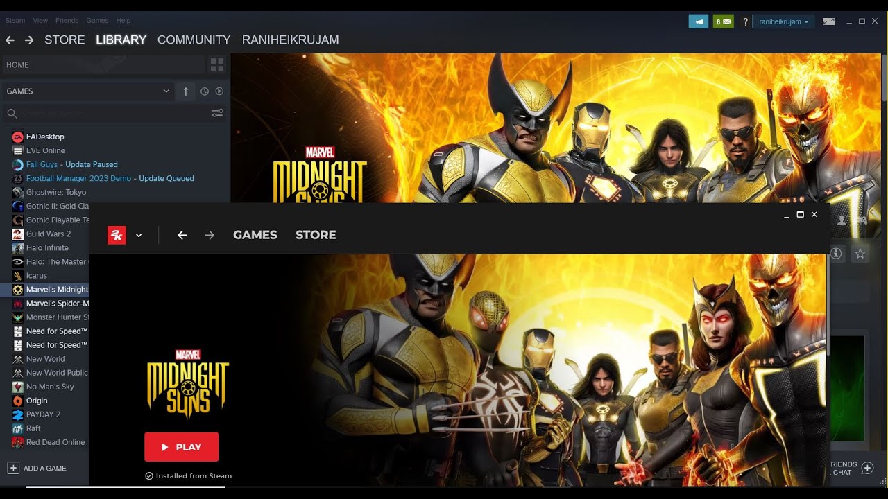 2K launcher can negatively affect the performance of Marvel's Midnight Suns, but it can be fixed
