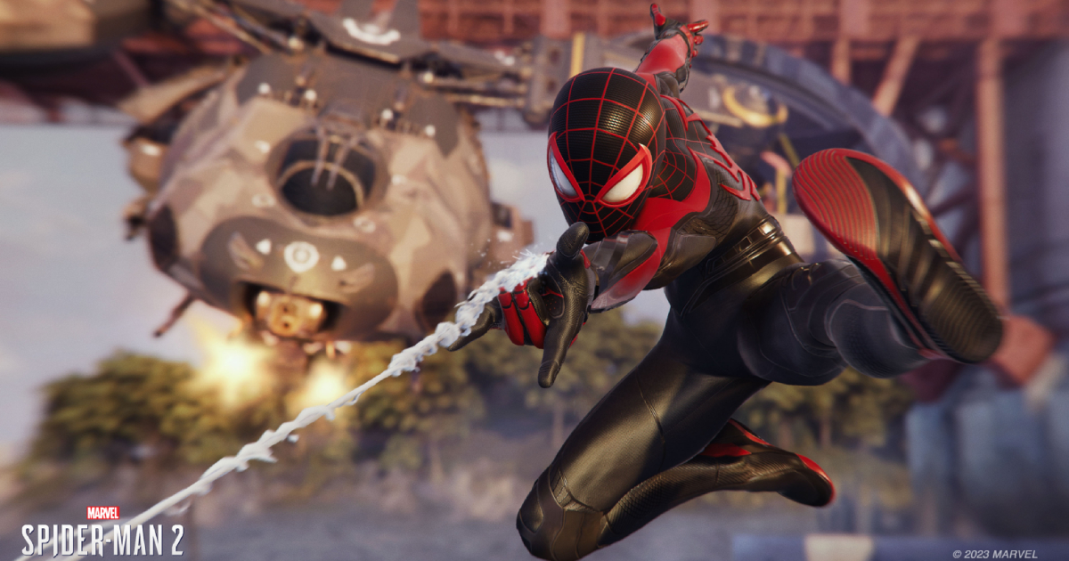 Marvel's Spider-Man 2 tendrá la capacidad de deslizarse sobre el agua sin usar una telaraña para moverse más rápido por la ciudad