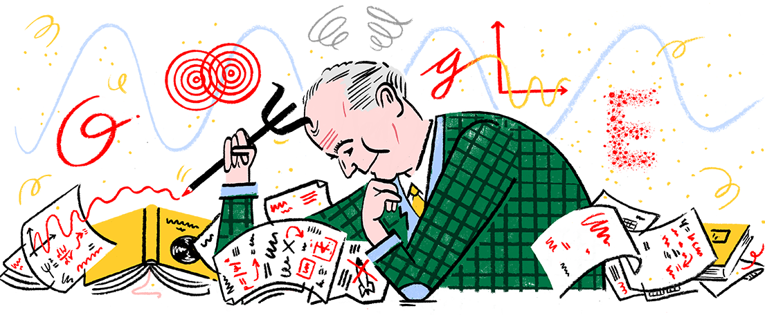 Google Doodle Celebrates 135th Anniversary of the Birth of Max Born