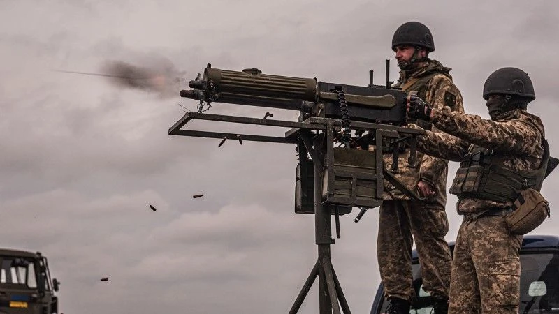 World War I machine guns are still effective, but now against drones