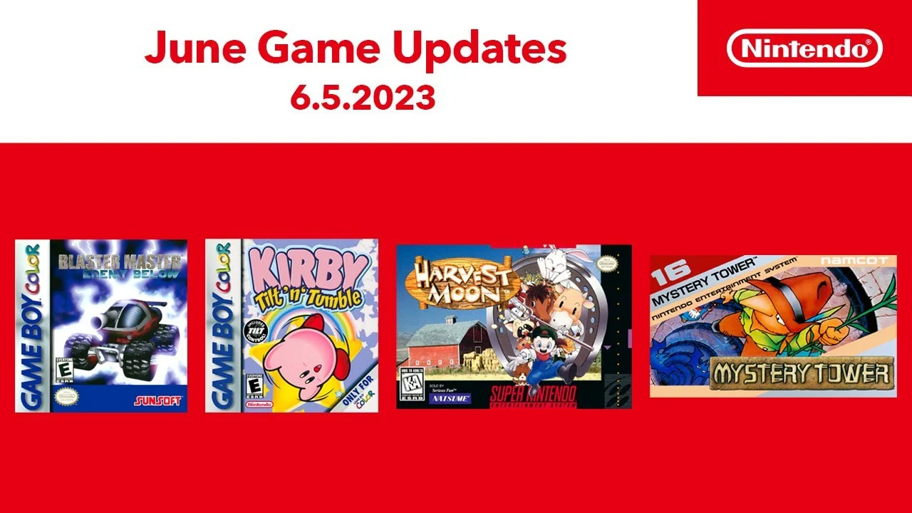 Biblioteka Nintendo Switch Online dodaje cztery klasyczne tytuły do swojego katalogu