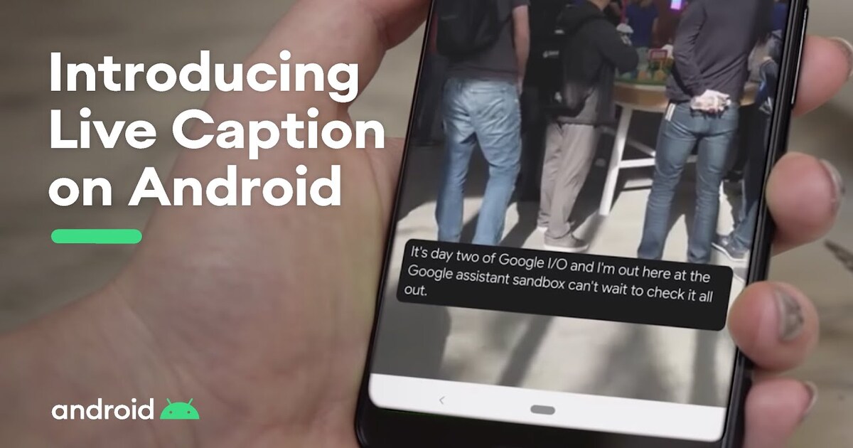 Mit der neuen Live Caption-Funktion von Android können Nutzer die Größe von Untertiteln ändern