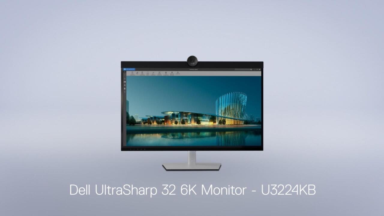 Dell ha presentato un monitor professionale UltraSharp 32 6K, che farà concorrenza al ProDisplay XDR di Apple.