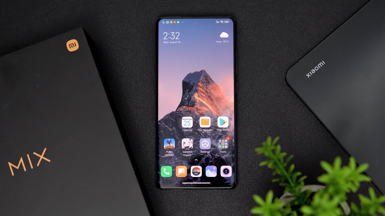 Xiaomi MIX 5 will receive an LTPO 2.0 display with a refresh rate of up to 120 Hz and a built-in selfie camera