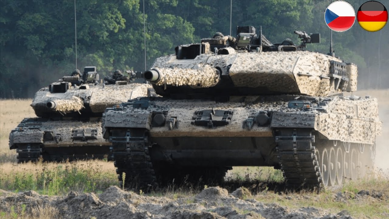 Германия передаст Чехии танки Leopard 2A4 на замену Т-72, которые были отправлены в Украину