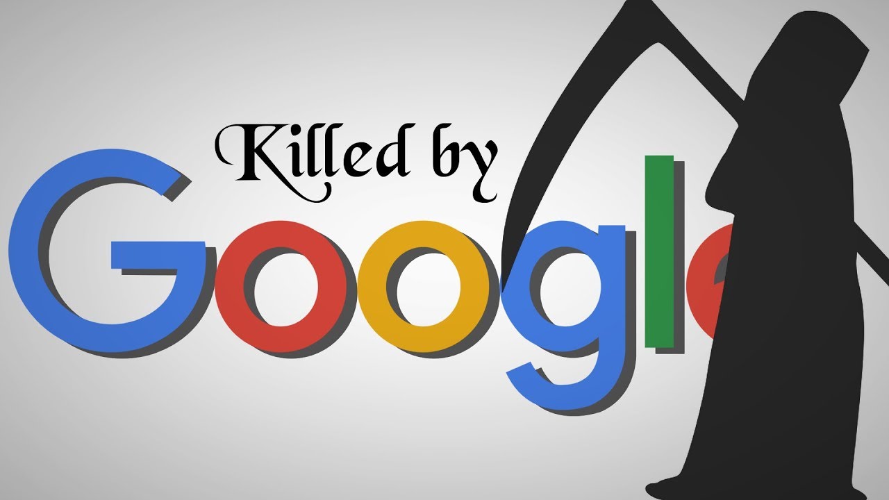 Google створив справжнє кладовище своїх закритих сервісів