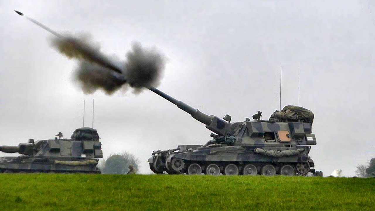 Великобритания отправит в Украину 30 самоходных гаубиц AS-90 вместе с танками Challenger 2