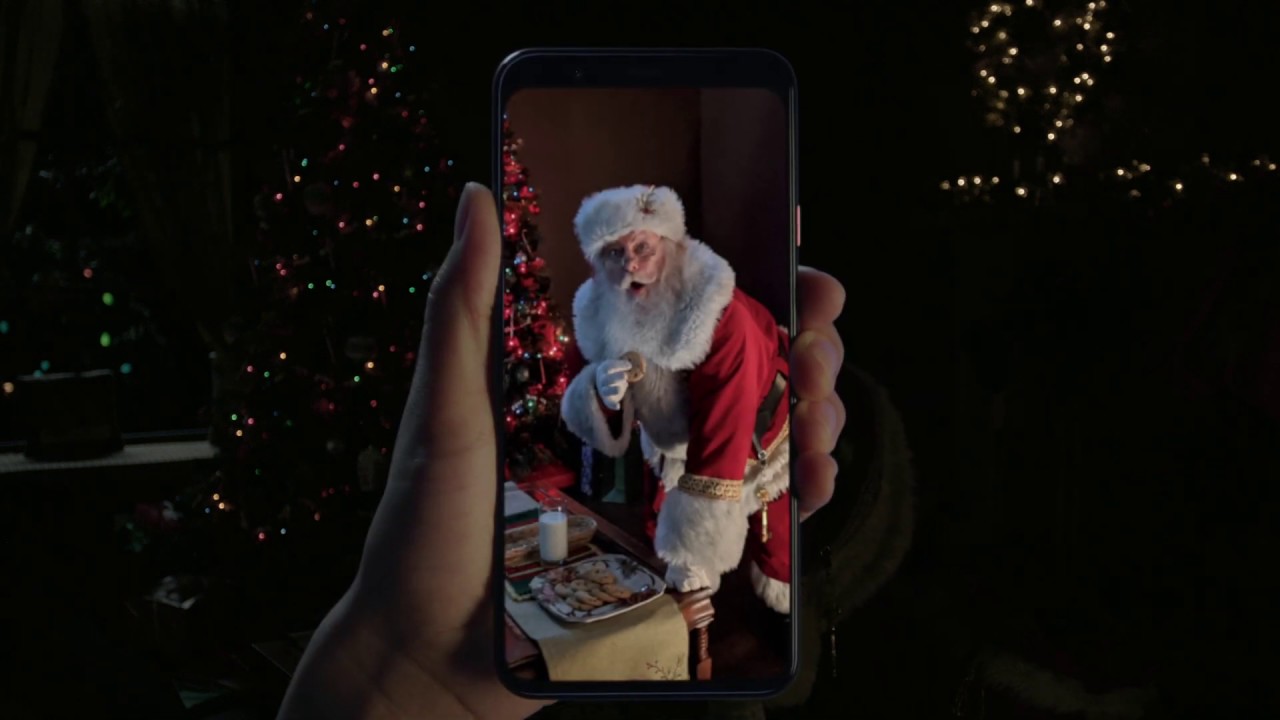 Google łapie Świętego Mikołaja na gorącym uczynku w sylwestrowej reklamie Pixel 4