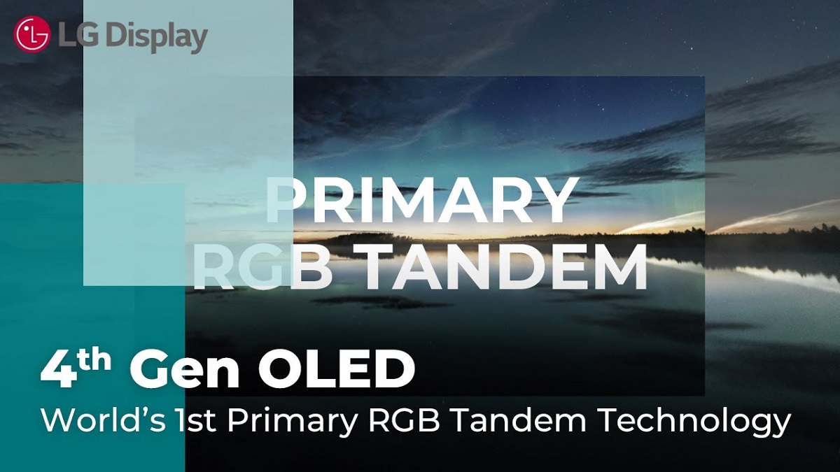 LG представила OLED-дисплеи нового поколения для телевизоров с технологией Primary RGB Tandem, которая обеспечит максимальную яркость до 4000 нит