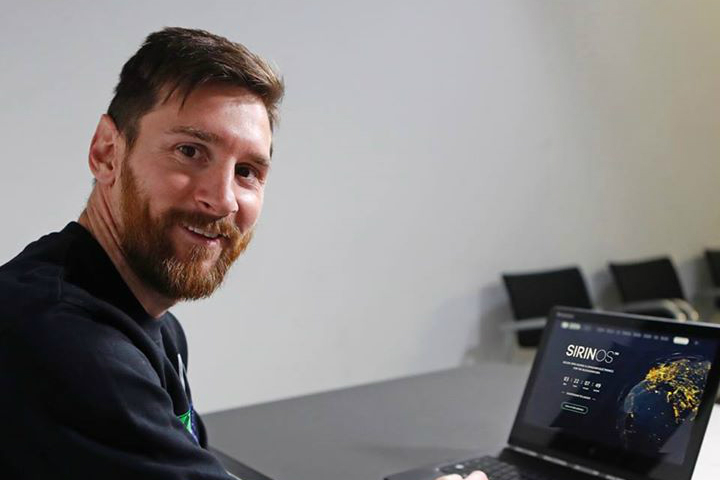 Lionel Messi became the ambassador of the world's first manufacturer of cryptosmartphone