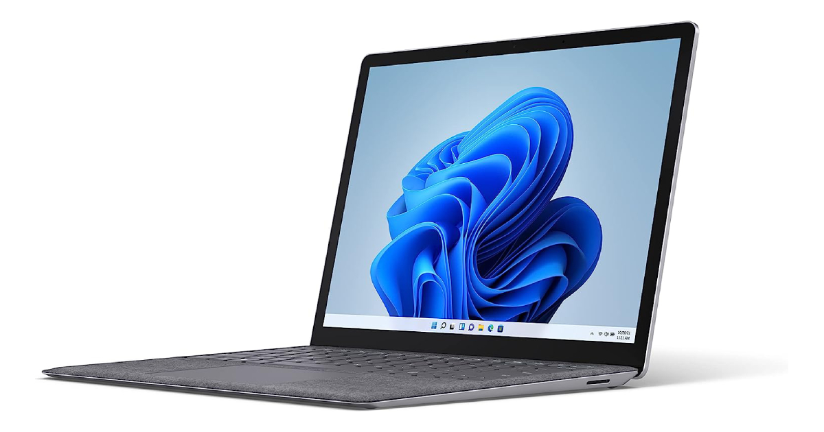 Microsoft Surface Laptop 4: Leichtes Kompakt-Notebook mit Ryzen 5 Prozessor und 256GB SSD jetzt für nur €650 bei Amazon erhältlich