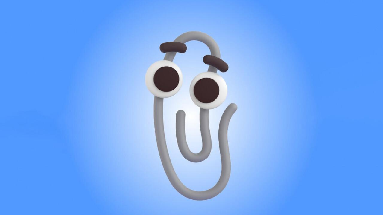 Microsoft has (again) resurrected Paperclip, this time in the form of stickers in Teams