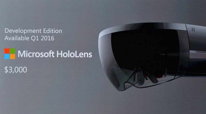 Очки Microsoft Hololens для разработчиков выйдут в марте (обновлено)