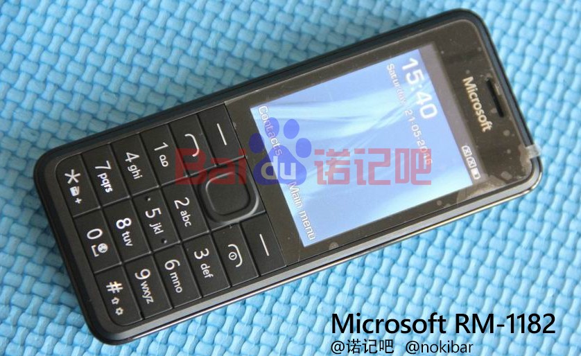 Отмененный кнопочный телефон Microsoft на живых фото
