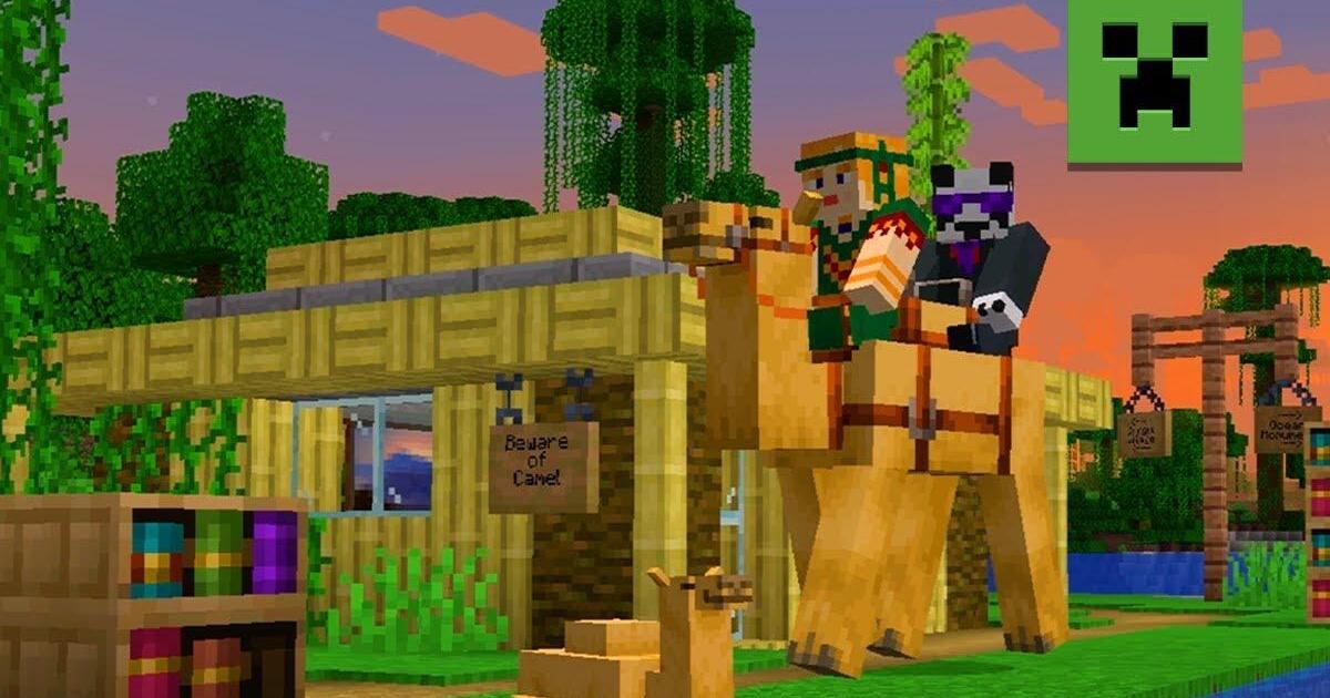 Minecraft camels are already available in the new beta version