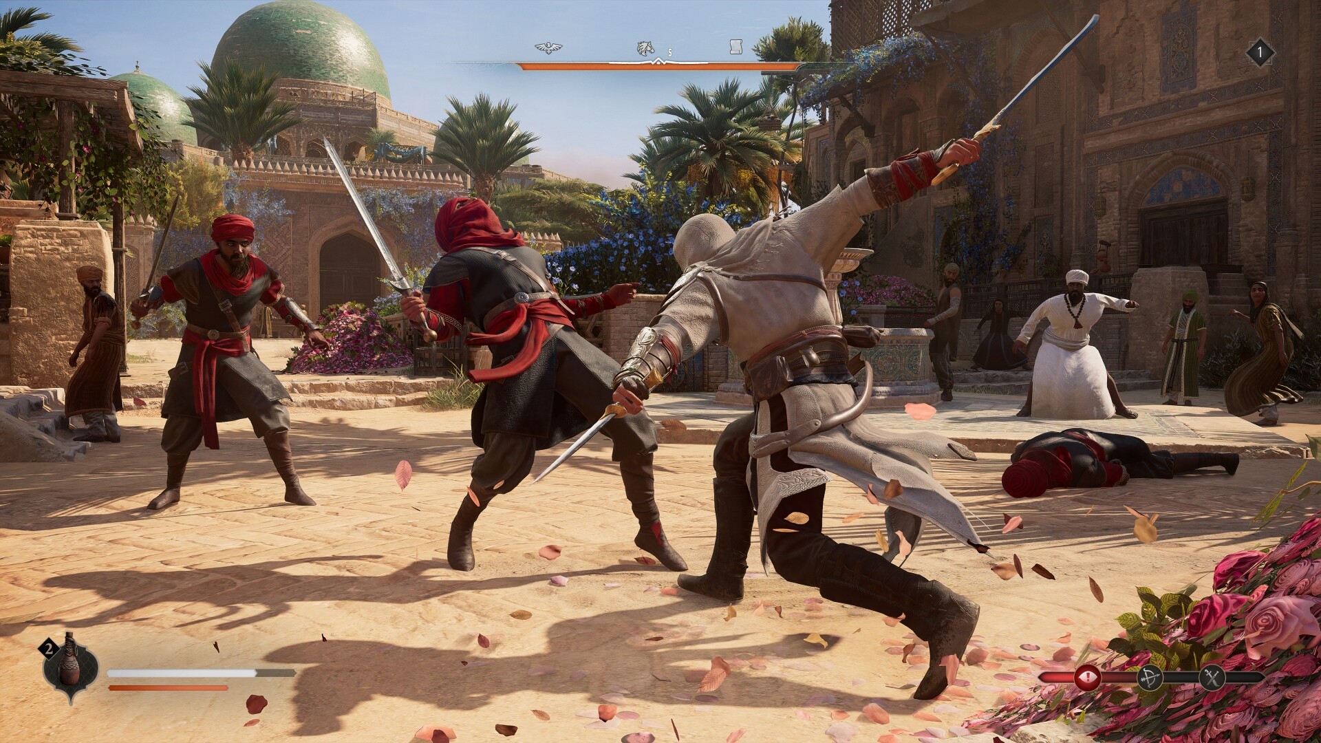 A year after its release, Assassin's Creed Mirage was released on Steam and received a 50% discount