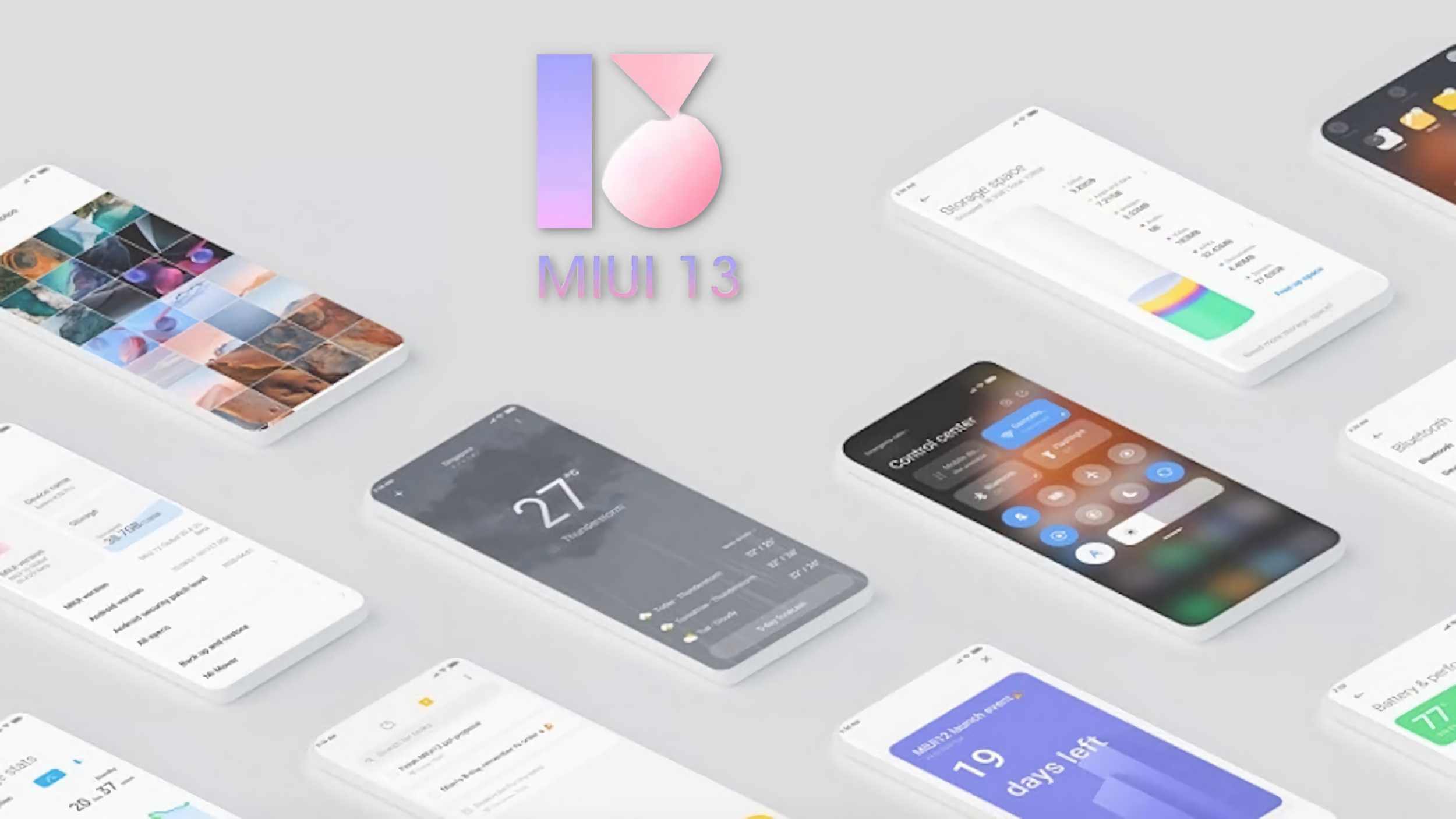 Which Xiaomi and Redmi smartphones will be the first to receive the MIUI 13 update