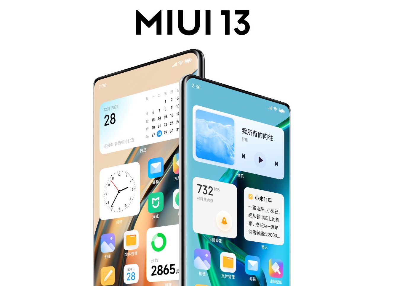 Xiaomi introduced firmware MIUI 13 Pad, MIUI Fold, MIUI TV and MIUI Home