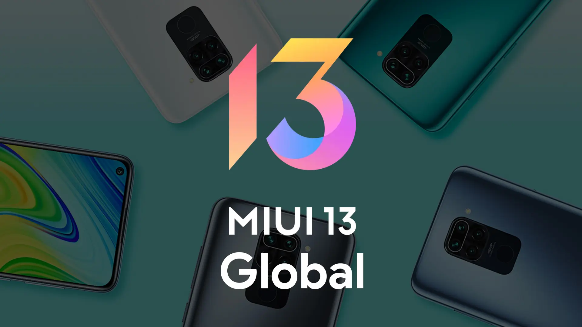 Three more budget Xiaomi smartphones received global firmware MIUI 13 on Android 12