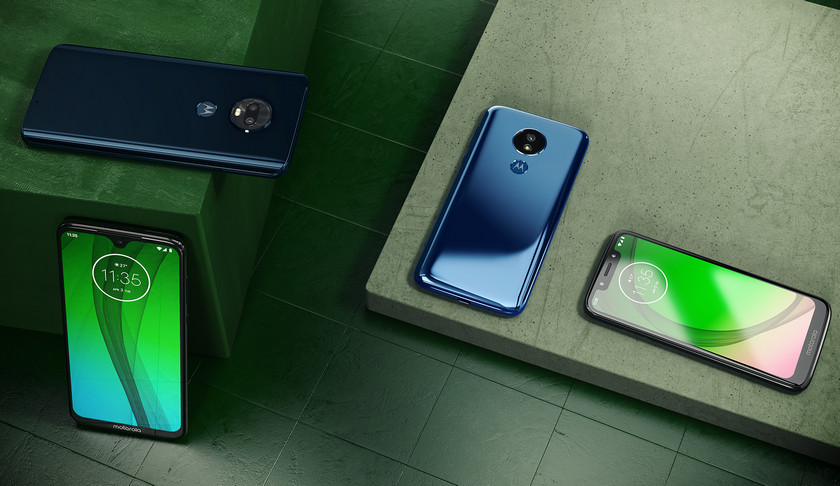 Чотири Джі: Motorola презентувала смартфони Moto G7, G7 Plus, G7 Power та G7 Play