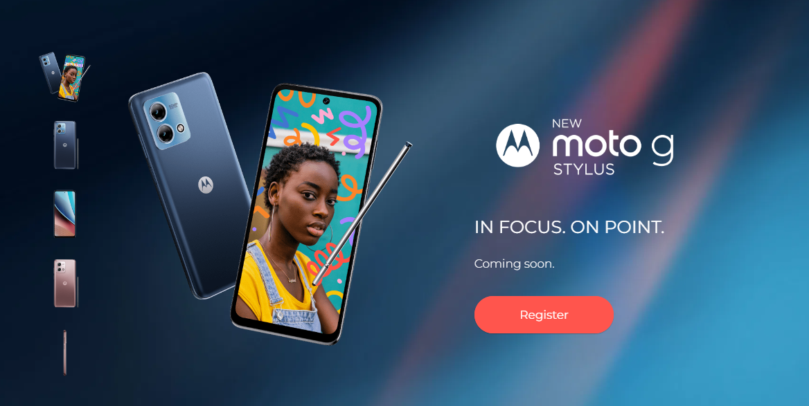 Moto G Stylus (2023) - budget smartphone with 50MP camera, Android 13 and stylus support for $170