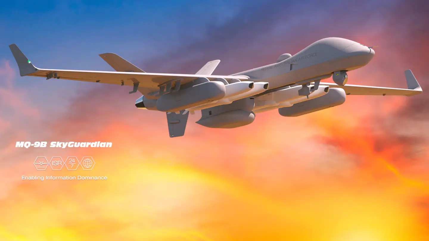 MQ-9B SkyGuardian will be the world's first drone with a JSM cruise missile with a range of more than 480 km
