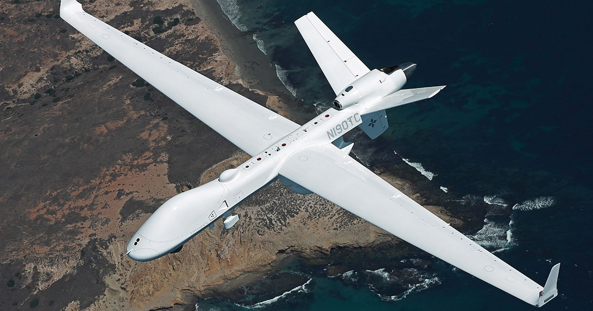 Taiwán comprará cuatro drones MQ-9B SeaGuardian por valor de 555 millones de dólares
