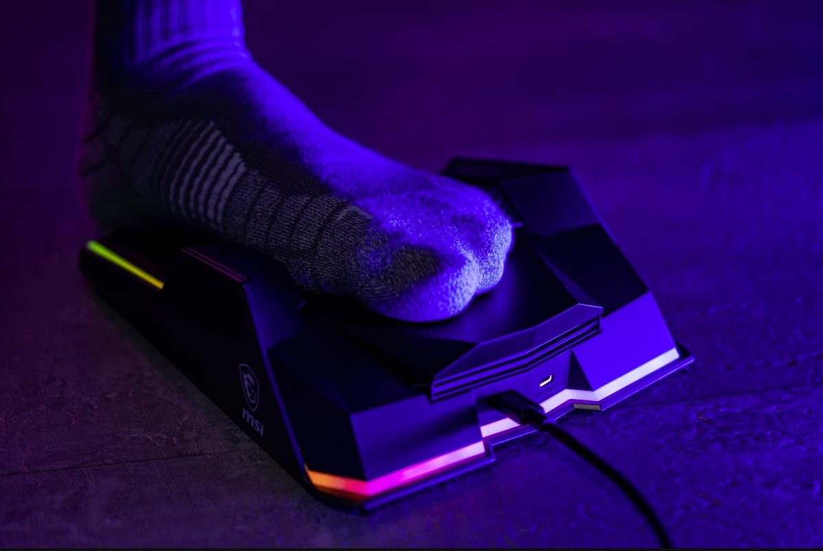 MSI launches Liberator programmable foot pedal for games and work