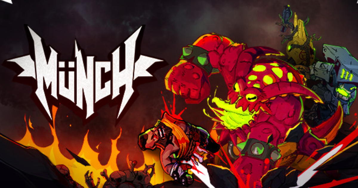 Game of the day: Munch - roguelite monster slaughter to the sounds of heavy metal