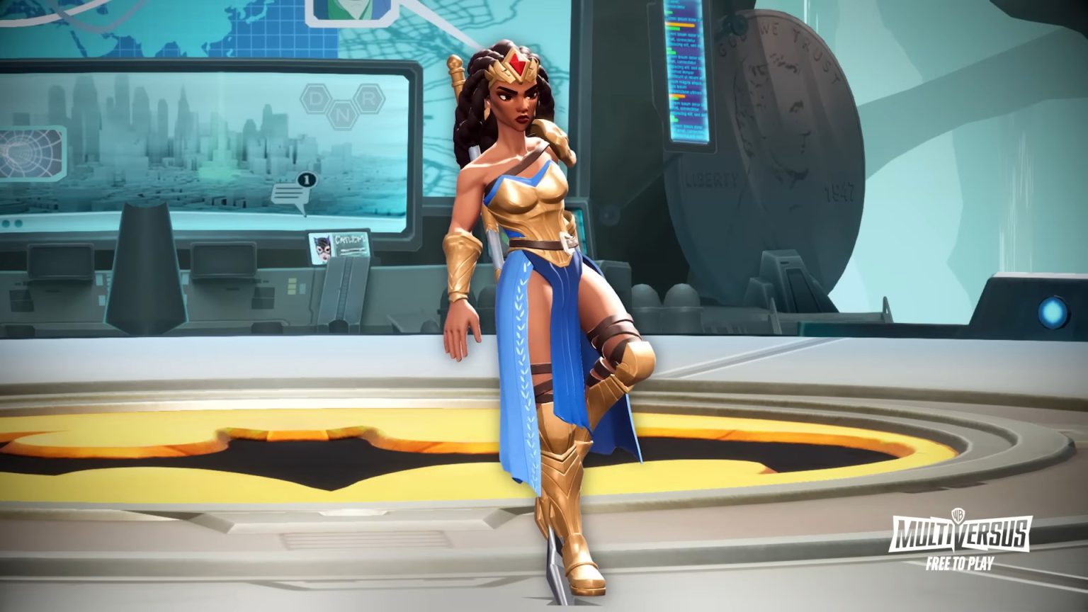 Nubia, the Queen of the Amazons, has appeared in MultiVersus