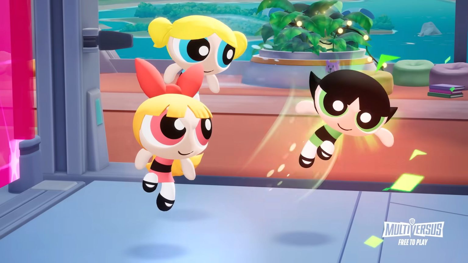 Le 17 septembre, le trio des Powerpuff Girls se produira à MultiVersus