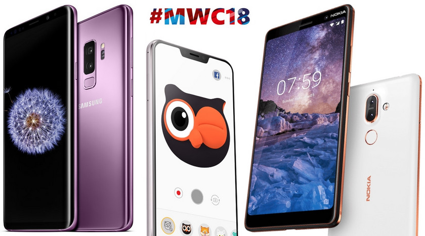 Главные новинки выставки MWC 2018: Galaxy S9, много Nokia и концепт Vivo